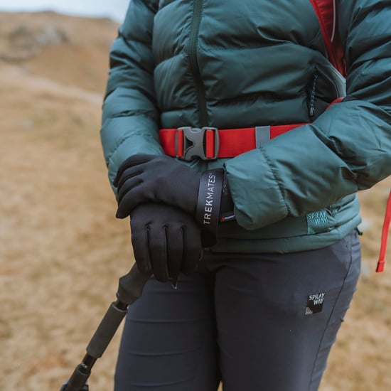 Herren Strath Schnell Trocknende Handschuhe Leichtgewichtig Warm Wandern Gehen Fleece - Image 4