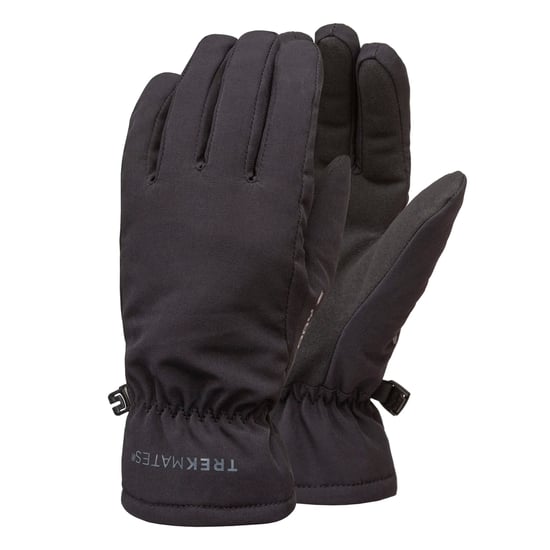 TREKMATES Wasserdichte Softshell-Winterhandschuhe DRY Protect, warm, mit Grip – Herrengröße - Schwarz - Image 1