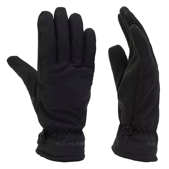 TREKMATES Wasserdichte Softshell-Winterhandschuhe DRY Protect, warm, mit Grip – Herrengröße - Schwarz - Image 2