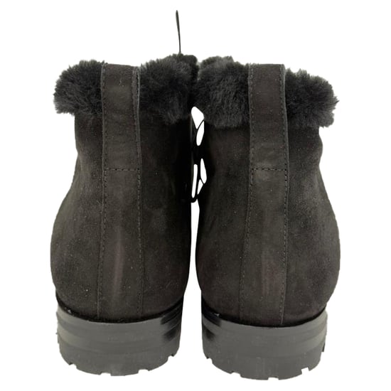 Manolo Blahnik Mircus Ankle Boots aus schwarzem Wildleder - Image 3