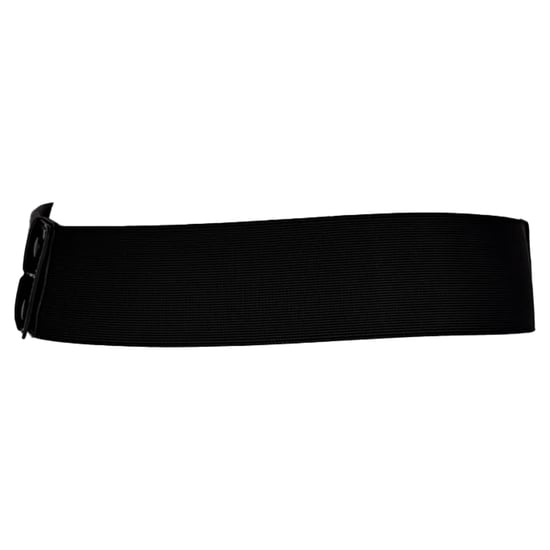 Lanvin Breiter Taillengürtel aus schwarzem Satin - Image 3