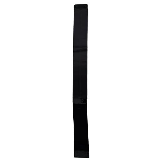 Lanvin Breiter Taillengürtel aus schwarzem Satin - Image 5