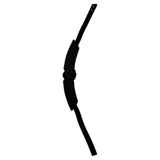 Saint Laurent Paris Schildgürtel aus braunem Leder - Image 6