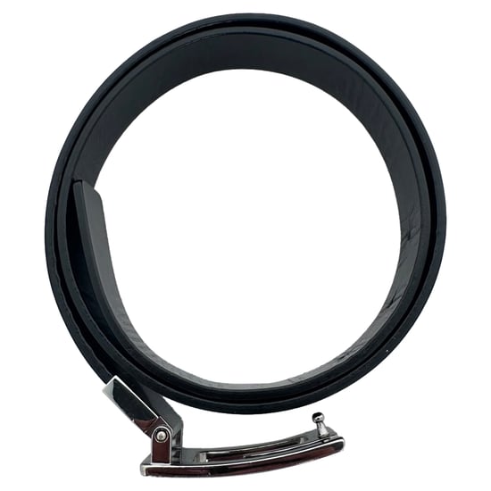 Gucci G Silberfarbene Logo-Schnalle Gürtel aus schwarzem Leder - Image 3