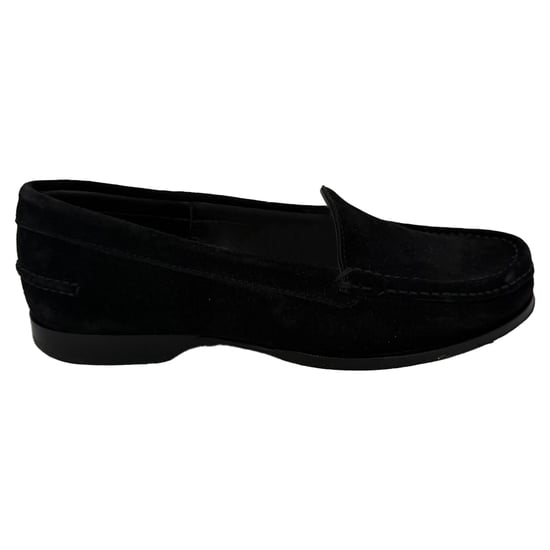 The Row Ruth Loafers aus schwarzem Wildleder - Image 1