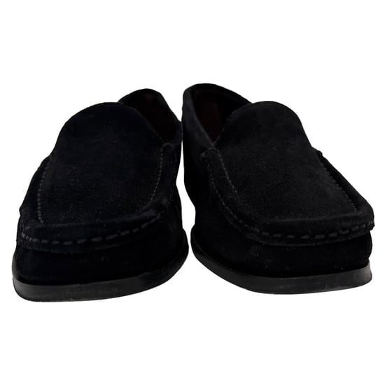 The Row Ruth Loafers aus schwarzem Wildleder - Image 3