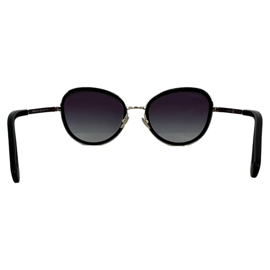 Chanel Gradient-Kristall-Rundbrille aus schwarzem Metall - Image 6