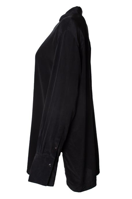 Joseph, schwarze Seidenbluse - Image 2