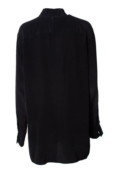 Joseph, schwarze Seidenbluse - Image 3