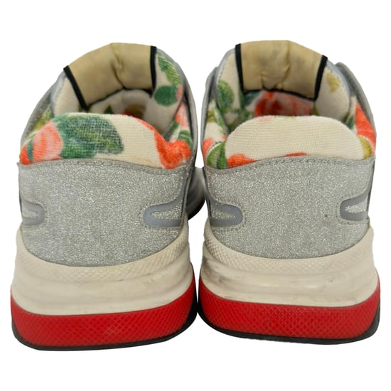 Gucci Ultrapace Low Top Sneaker in Silber Glitzer - Image 6