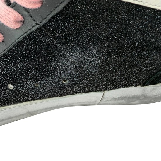 Golden Goose Mid-Star High-Top Sneaker aus schwarzem Wildleder - Image 5