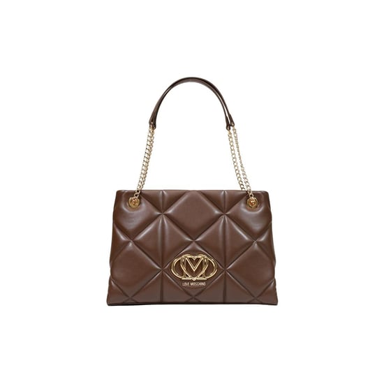 Love Moschino Braune Polyethylen-Handtasche - Image 1