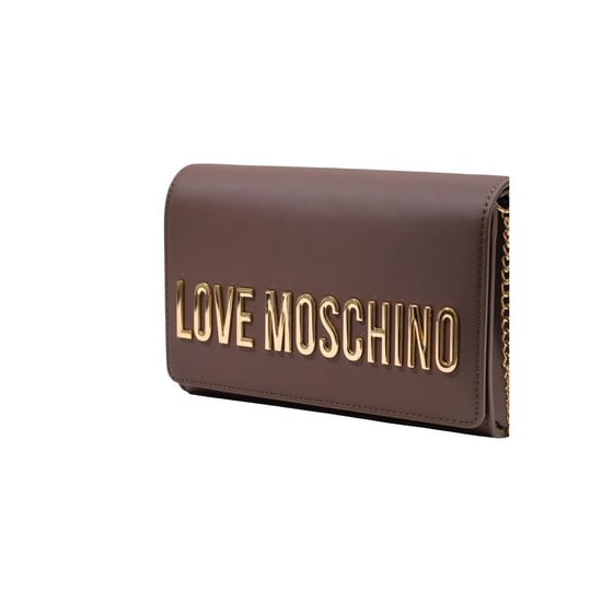Love Moschino Braune Polyethylen-Handtasche - Image 4