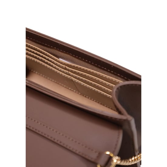 Love Moschino Braune Polyethylen-Handtasche - Image 5