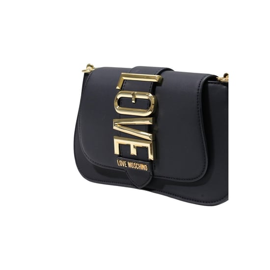 Love Moschino Schwarze Polyethylen-Handtasche - Image 4