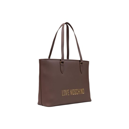 Love Moschino Braune Polyethylen-Handtasche - Image 2