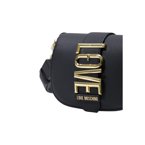 Love Moschino Schwarze Polyethylen-Handtasche - Image 4