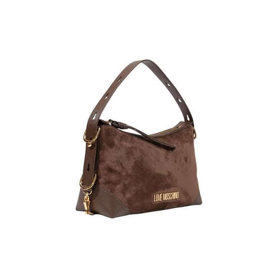 Love Moschino Braune Polyester-Handtasche - Image 2