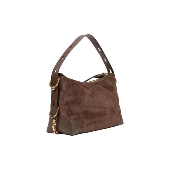Love Moschino Braune Polyester-Handtasche - Image 4