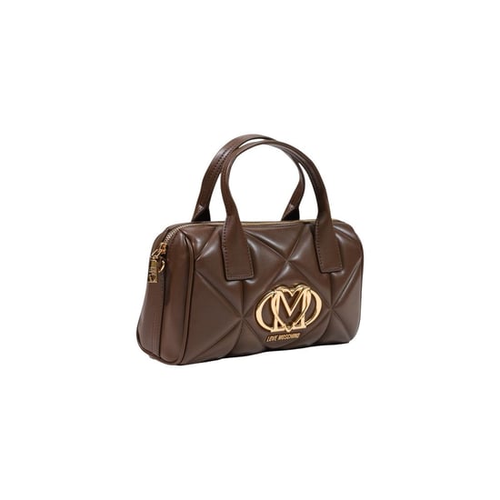Love Moschino Braune Polyethylen-Handtasche - Image 3