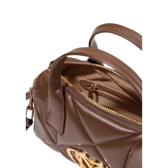 Love Moschino Braune Polyethylen-Handtasche - Image 5