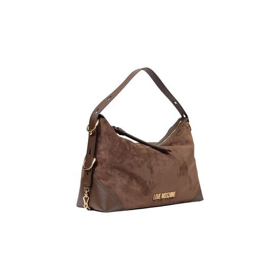 Love Moschino Braune Polyester-Handtasche - Image 2