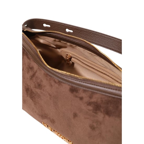 Love Moschino Braune Polyester-Handtasche - Image 5