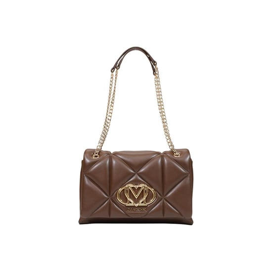Love Moschino Braune Polyethylen-Handtasche - Image 1