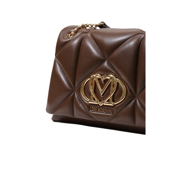 Love Moschino Braune Polyethylen-Handtasche - Image 4