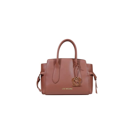 Love Moschino Braune Polyethylen-Handtasche - Image 1