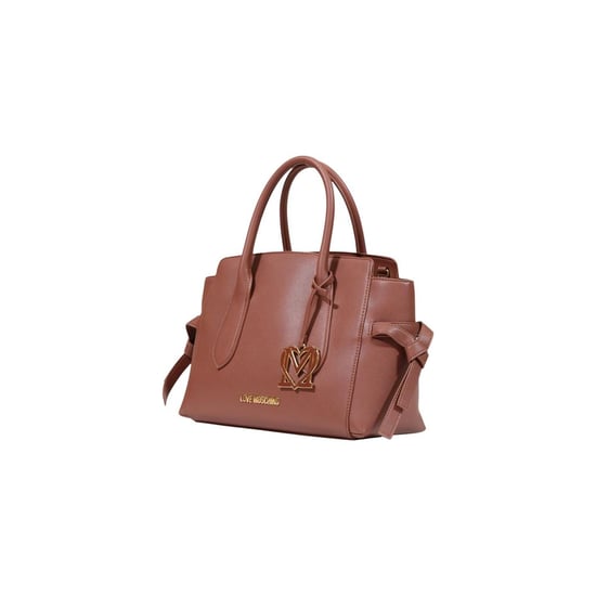 Love Moschino Braune Polyethylen-Handtasche - Image 2