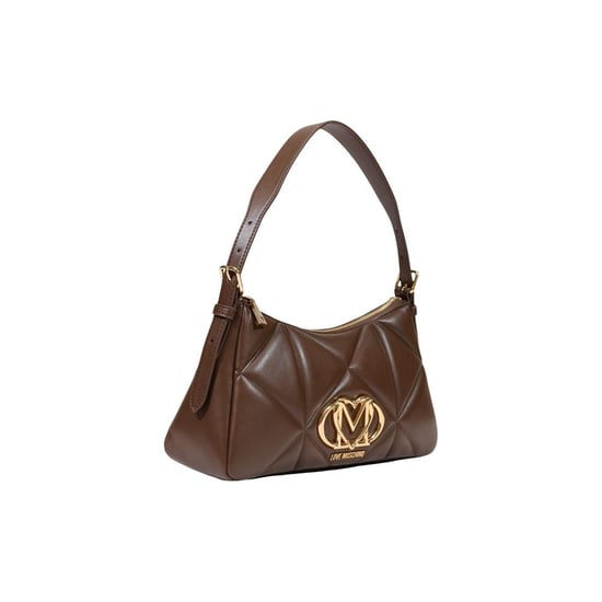 Love Moschino Braune Polyethylen-Handtasche - Image 2