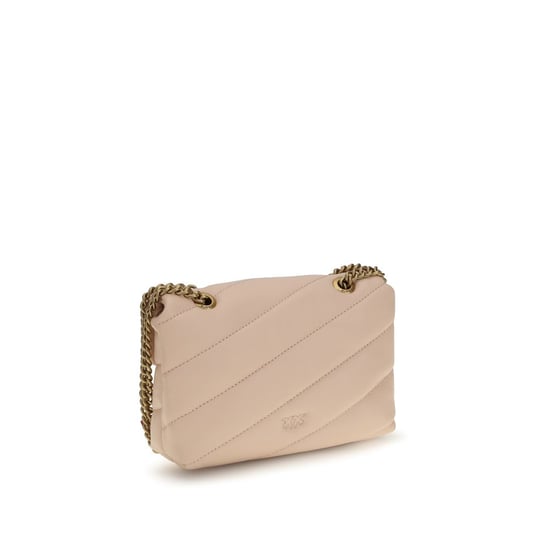 PINKO Mehrfarbige Kalbsleder Bos Taurus Schultertasche - Image 3