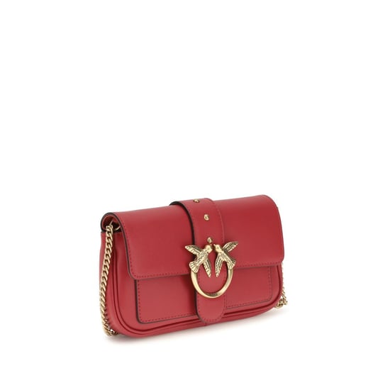 PINKO Mehrfarbige Kalbsleder Bos Taurus Schultertasche - Image 2