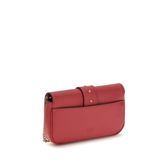 PINKO Mehrfarbige Kalbsleder Bos Taurus Schultertasche - Image 3