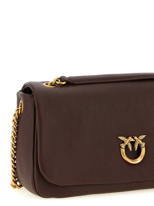 PINKO Braune Lammleder Schultertasche - Image 3
