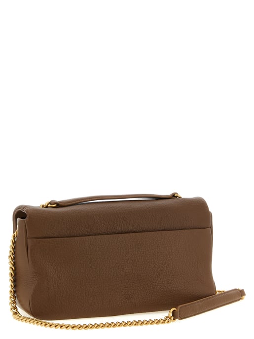 PINKO Braune Lammleder Schultertasche - Image 2