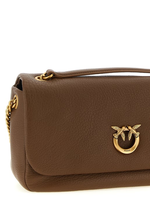 PINKO Braune Lammleder Schultertasche - Image 3