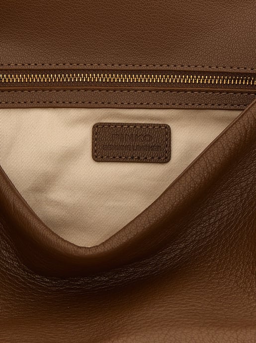 PINKO Braune Lammleder Schultertasche - Image 4