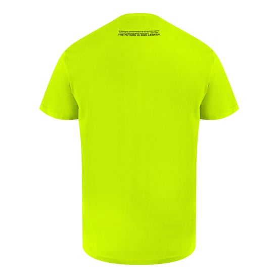 Basic Kurzarm Logo T-Shirt in Gelb - Image 2