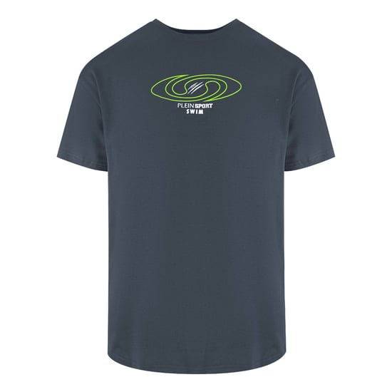 T-Shirt mit kurzen Ärmeln in Anthrazit - Image 1