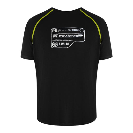 Performance Kurzarm-Logo-T-Shirt in Schwarz - Image 1