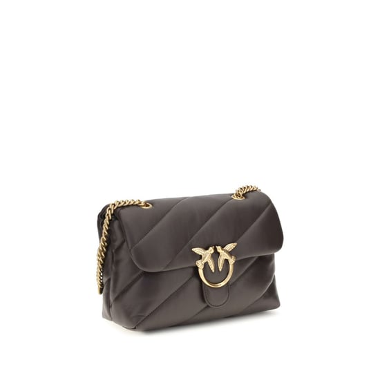 PINKO Schultertasche aus braunem Kalbsleder Bos Taurus - Image 2