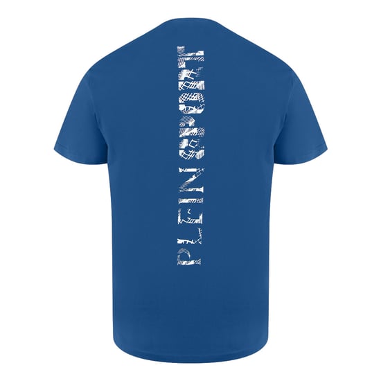 Kurzarm Scratch Logo T-Shirt in Dunkelblau - Image 2