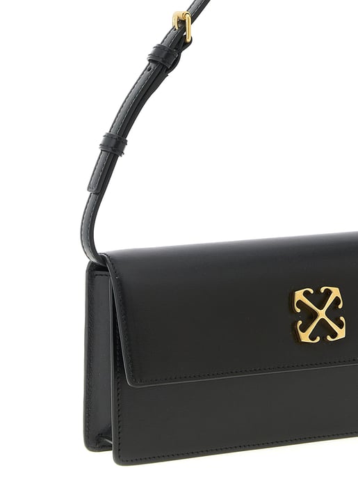 Off-White Schwarze Polyester Schultertasche - Image 3
