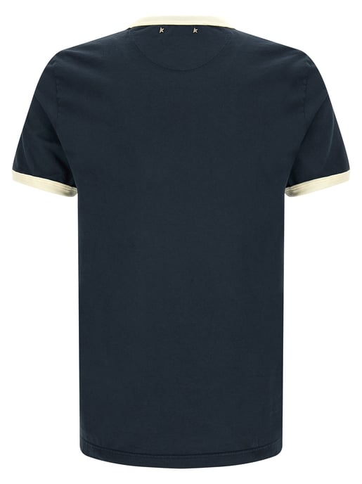Golden Goose Blaues Baumwoll-T-Shirt - Image 2