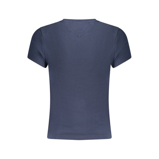 Tommy Hilfiger Blaue Baumwolle Damen T-Shirt - Image 2