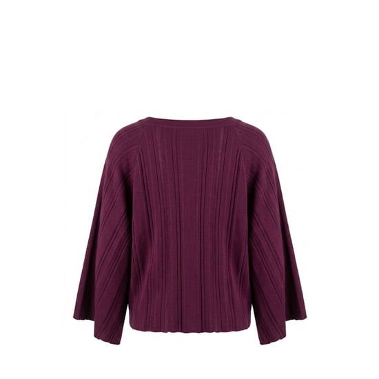Malo Lila Baumwollpullover für Damen - Image 3