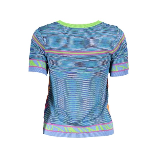 Desigual Blaues Baumwoll-T-Shirt - Image 2