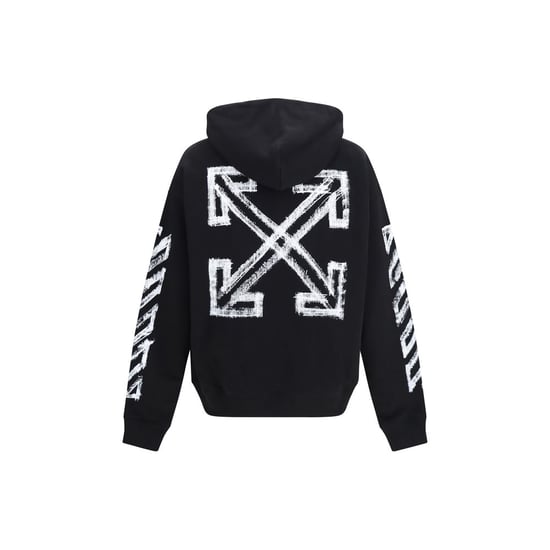 Off-White Schwarzes Baumwoll-Sweatshirt - Image 2